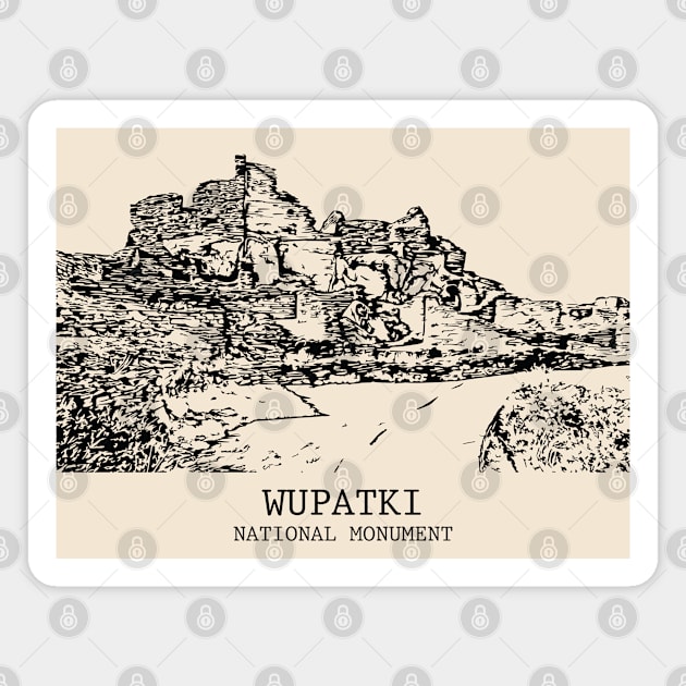 Wupatki National Monument Magnet by Lakeric
